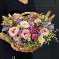 Корзина с цветами Вдохновение