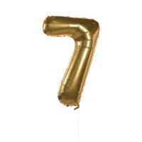 Воздушные шары Цифры (золото) 7